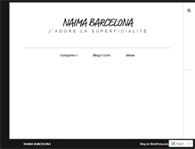 Tablet Screenshot of naimabarcelona.com
